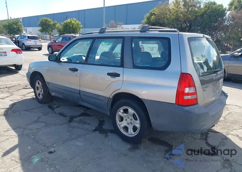 2005 Subaru Forester 2.5X из США, поврежденный, VIN JF1SG63605H754103